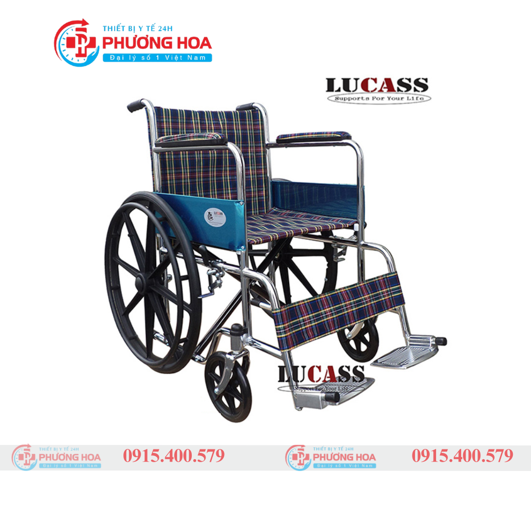 Xe lăn thường bánh đúc Lucass X9B